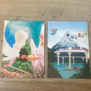 NWT 2020 Disney art postcards